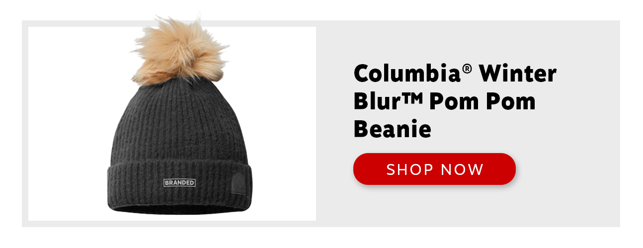 Columbia Winter Blur Pom Pom Beanie